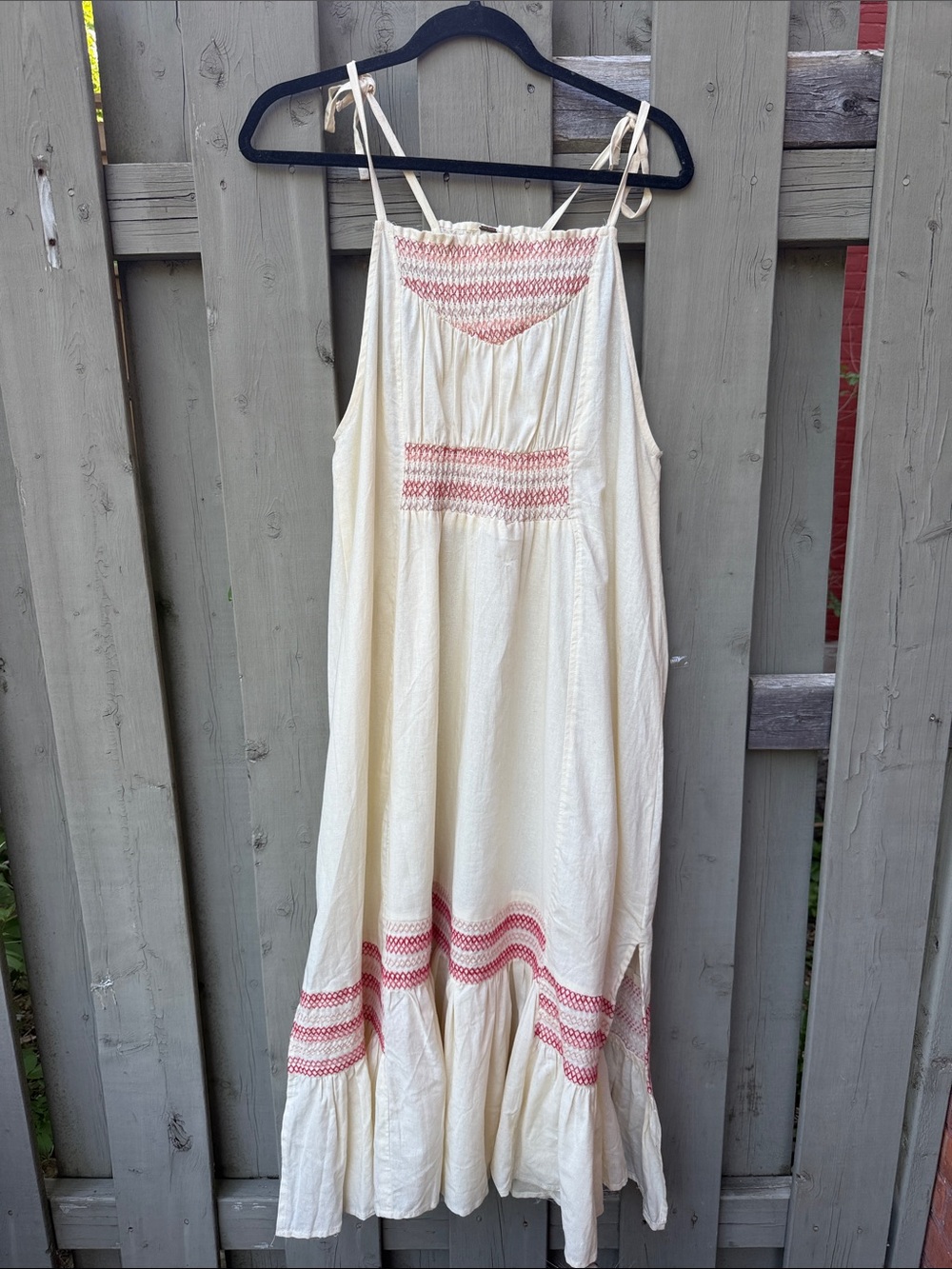 Free People Another Love Smocked Midi Dress NWT - Picture 3 of 6